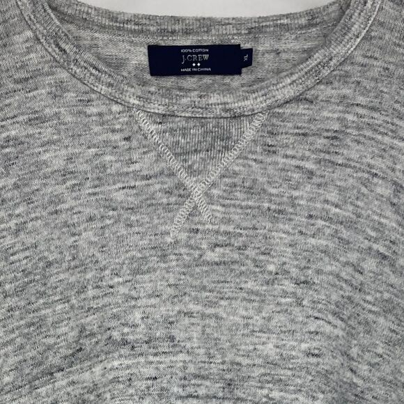 J.Crew 100% Cotton Men’s Sweater Grey Color Size XL - Picture 3 of 7